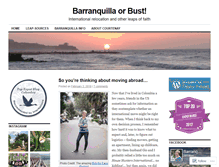 Tablet Screenshot of barranquillaorbust.com
